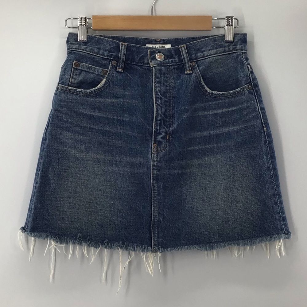 SLY Jeans Denim Blue Jean Skirt New With Out Tag Size 2